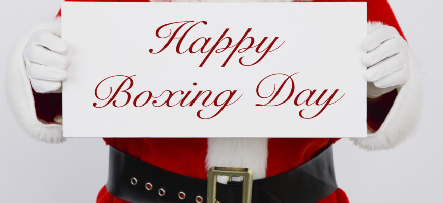 С Рождеством понятно. А что такое Boxing Day